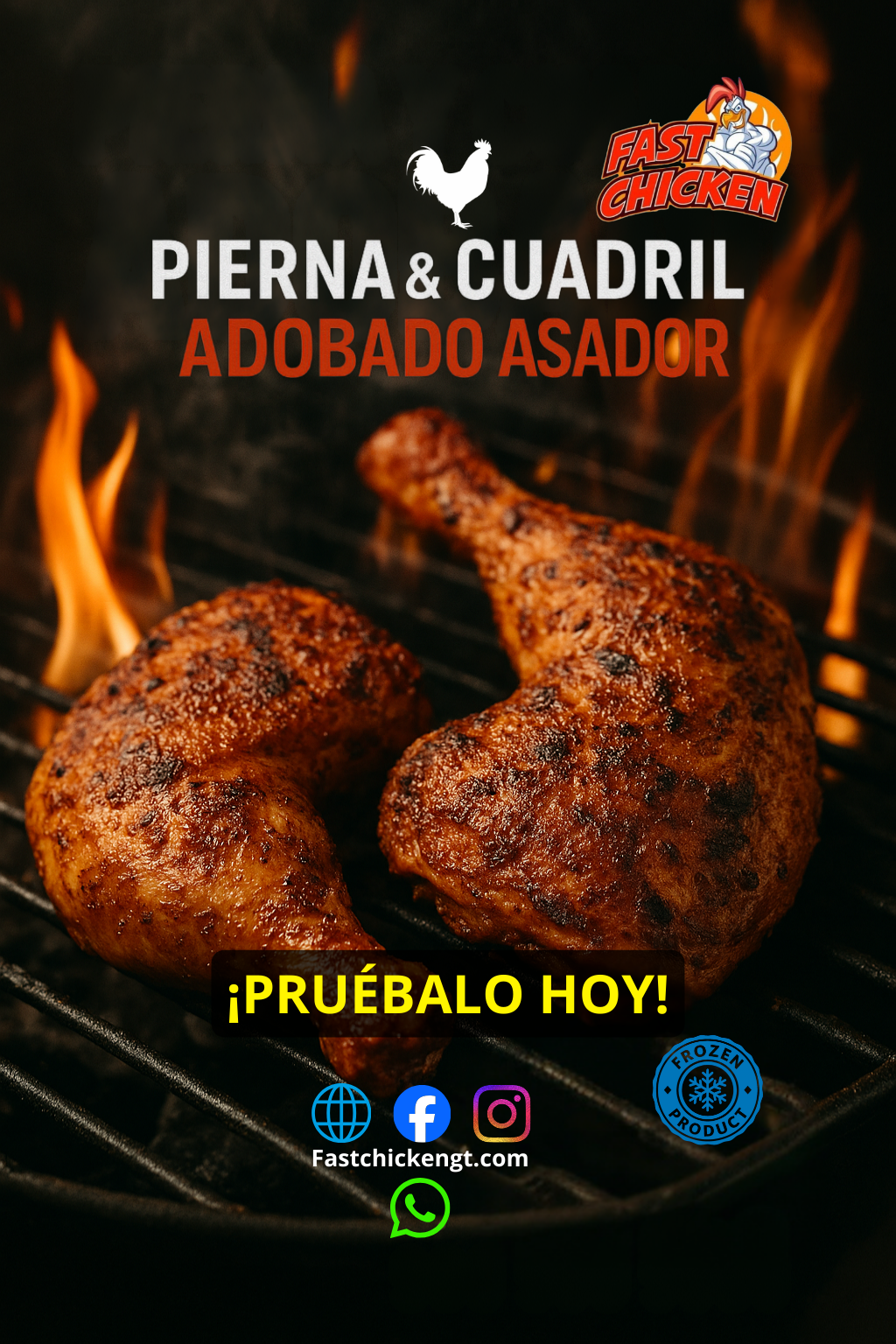 Pierna y cuadril en adobado